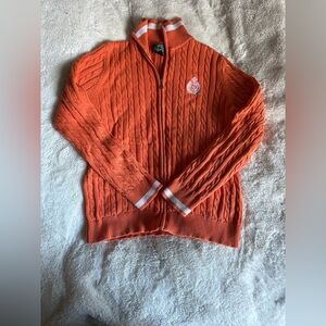 VINTAGE POLO RALPH LAUREN ZIP UP SWEATER